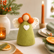 Filz Engel Limettengrün | BeYoona 🎄