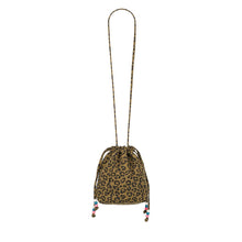 Laden Sie das Bild in den Galerie-Viewer, BILLIE PALOMA GRAOU OLIVE - Umhängetasche mit Leopardenmuster