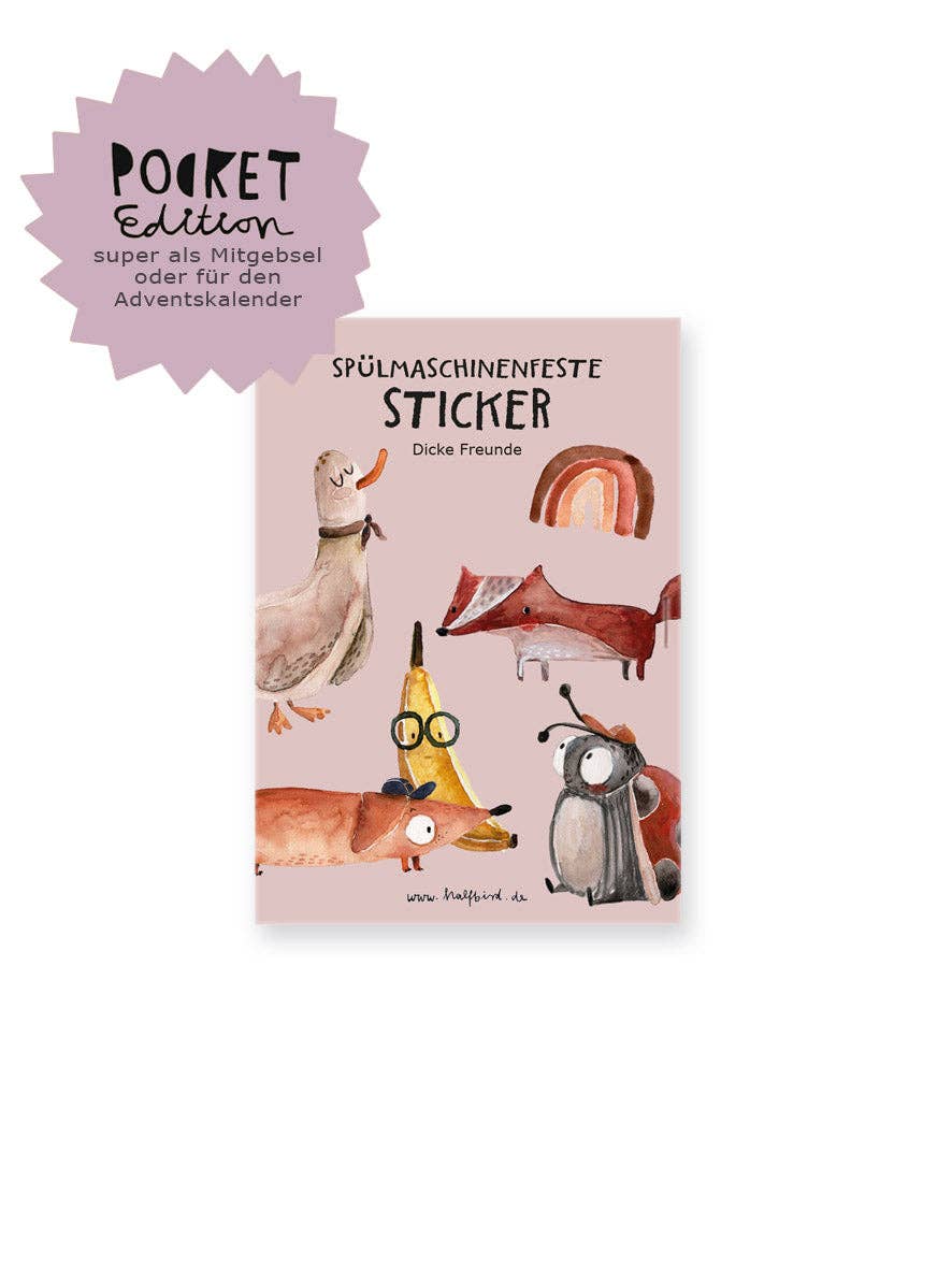 Spülmaschinenfeste Sticker 
