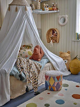 Laden Sie das Bild in den Galerie-Viewer, Bloomingville MINI Charlie Plaid – Kinderdecke aus recycelter Baumwolle
