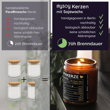 Laden Sie das Bild in den Galerie-Viewer, Papakerze / Sandelholz