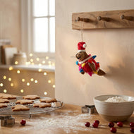 Walter Walross Filzanhänger Weihnachten | Felt so good