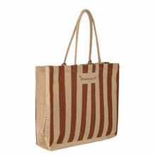 Laden Sie das Bild in den Galerie-Viewer, Bloomingville Bergamo Tasche aus Jute – Grosse, robuste Einkaufstasche bis 30 kg