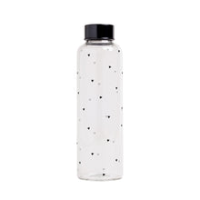 Laden Sie das Bild in den Galerie-Viewer, Eulenschnitt Trinkflasche Herzen 750 ml | Glasflasche