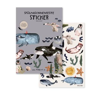 Spülmaschinenfeste Sticker 