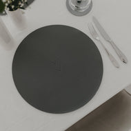 Wendbares Platzset Herz Grau