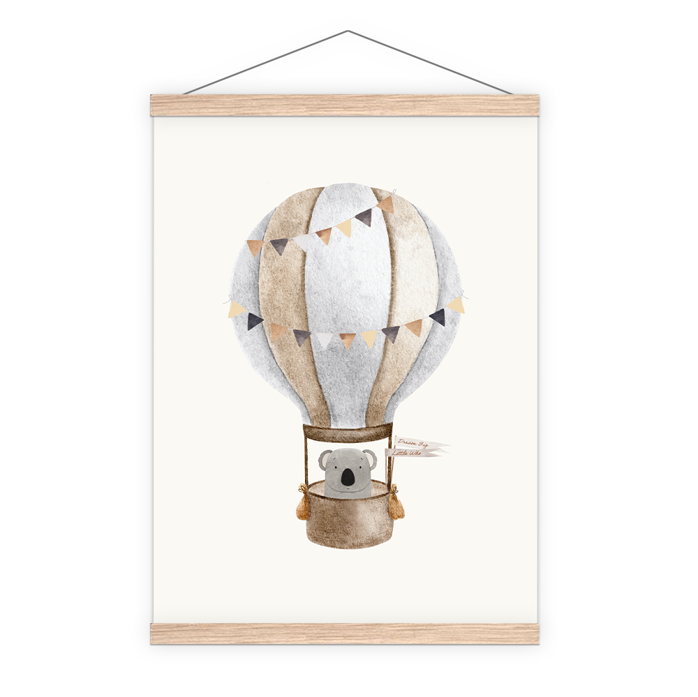 littlewho Ballon - Notfallposter