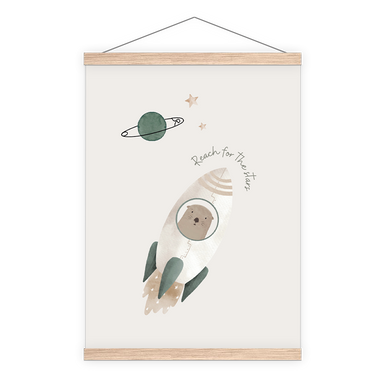 littlewho Rocket - Notfallposter