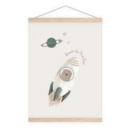 littlewho Rocket - Notfallposter