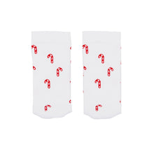 Laden Sie das Bild in den Galerie-Viewer, Socken XMAS Zuckerstange | Matching Socken für Gross &amp; Klein