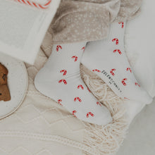 Laden Sie das Bild in den Galerie-Viewer, Socken XMAS Zuckerstange | Matching Socken für Gross &amp; Klein