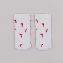 Laden Sie das Bild in den Galerie-Viewer, Socken XMAS Zuckerstange | Matching Socken für Gross &amp; Klein