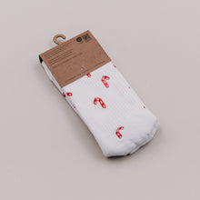 Laden Sie das Bild in den Galerie-Viewer, Socken XMAS Zuckerstange | Matching Socken für Gross &amp; Klein