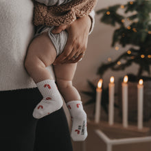 Laden Sie das Bild in den Galerie-Viewer, Babysocken XMAS Zuckerstangen