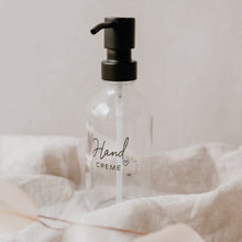 Laden Sie das Bild in den Galerie-Viewer, Seifenspender - Handcreme - Transparent - 250 ml