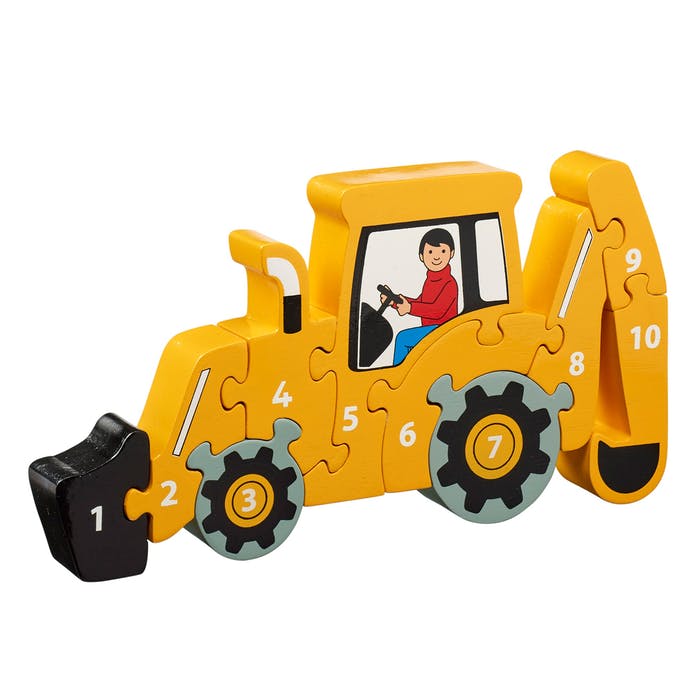 Bagger Puzzle, 1-10, Fairtrade