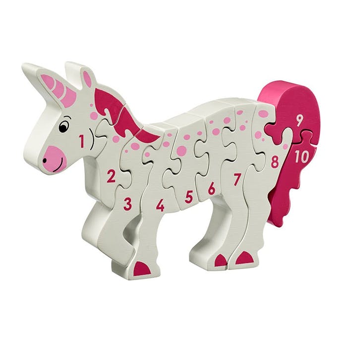 Einhorn Puzzle, 1-10, Fairtrade