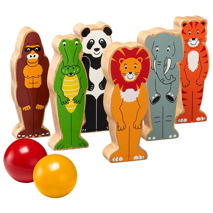 Bowlingset, Tiere der Welt, Fairtrade