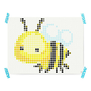 Dot on art kids - Biene - DIY - 30x40 cm