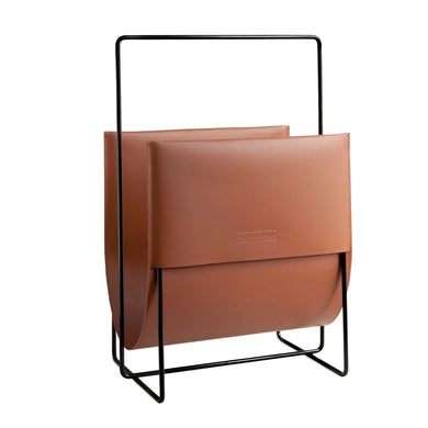 ESPOO - magazin holder - brown