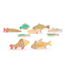 Laden Sie das Bild in den Galerie-Viewer, Fische - Holz - Magnetisch