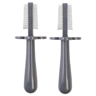 Duo Set Doppelseitige Zahnbürste in Grey