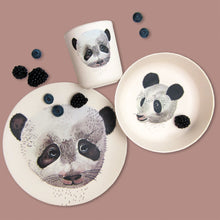 Laden Sie das Bild in den Galerie-Viewer, Kindergeschirr-Set Panda