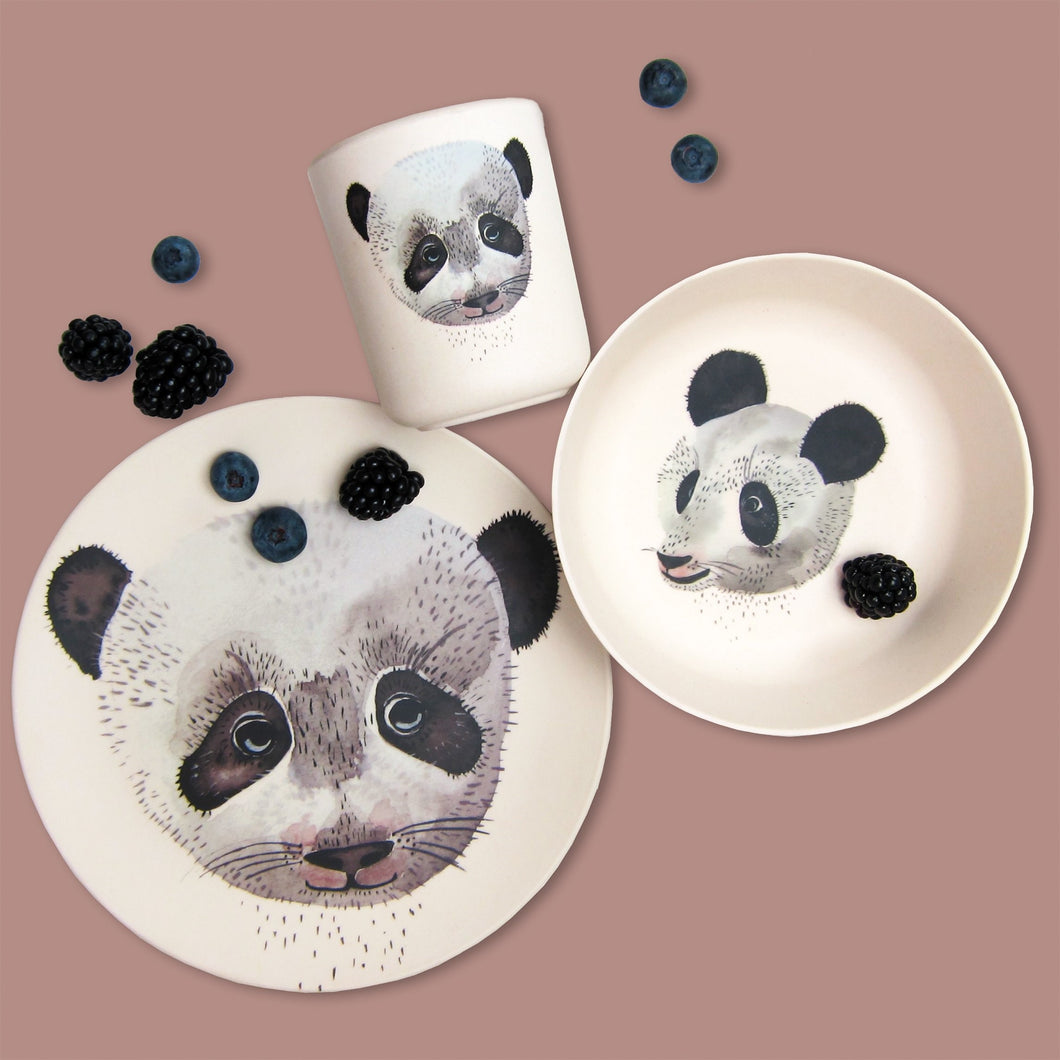 Kindergeschirr-Set Panda