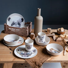 Laden Sie das Bild in den Galerie-Viewer, Kindergeschirr-Set Panda