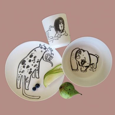 Kindergeschirr-Set Mommies & Daddies