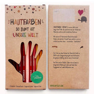 12 Hautfarben-Buntstifte | Welt Edition