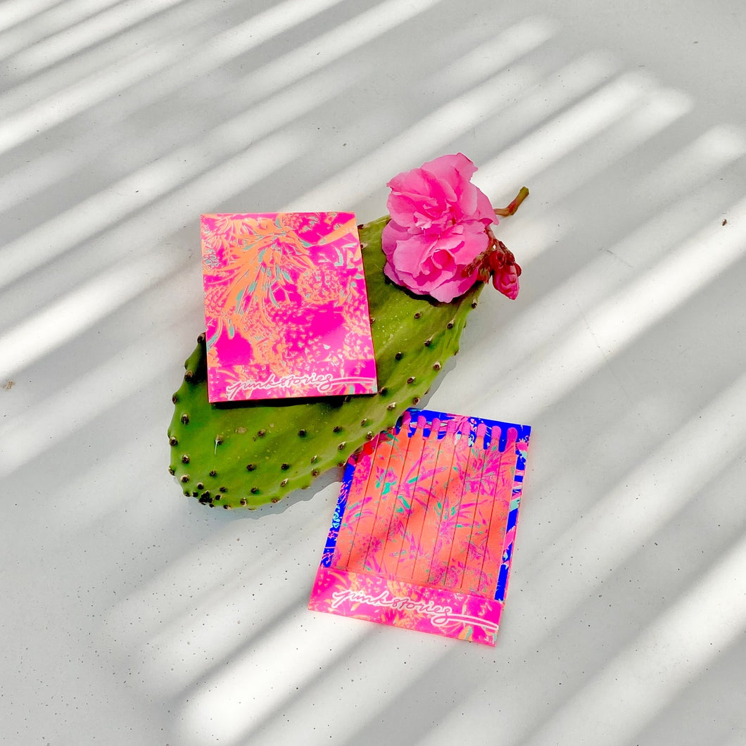 Matches * Pink fire