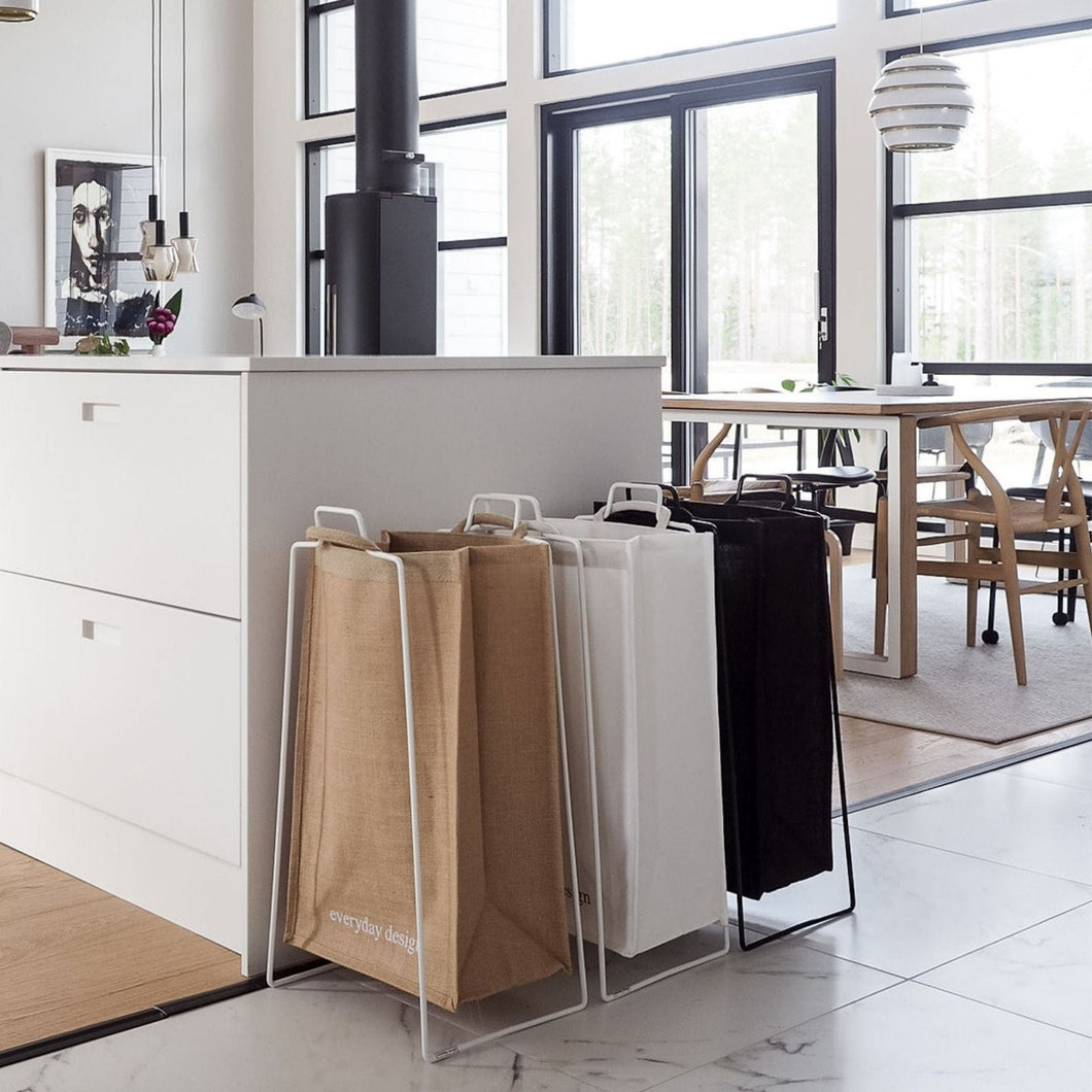 TURKU XL - recycling holder - white