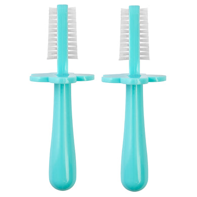 Duo Set Doppelseitige Zahnbürste in Teal