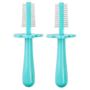 Duo Set Doppelseitige Zahnbürste in Teal