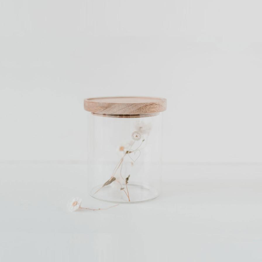 Vorratsglas - Herz - 13 cm