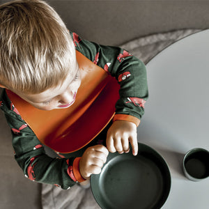 Faltbare Lätzchen & Esslernbesteck Bundle