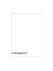Postkarte Giraffe