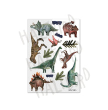 Laden Sie das Bild in den Galerie-Viewer, Reflektierende Aufkleber &quot;Dinos&quot;