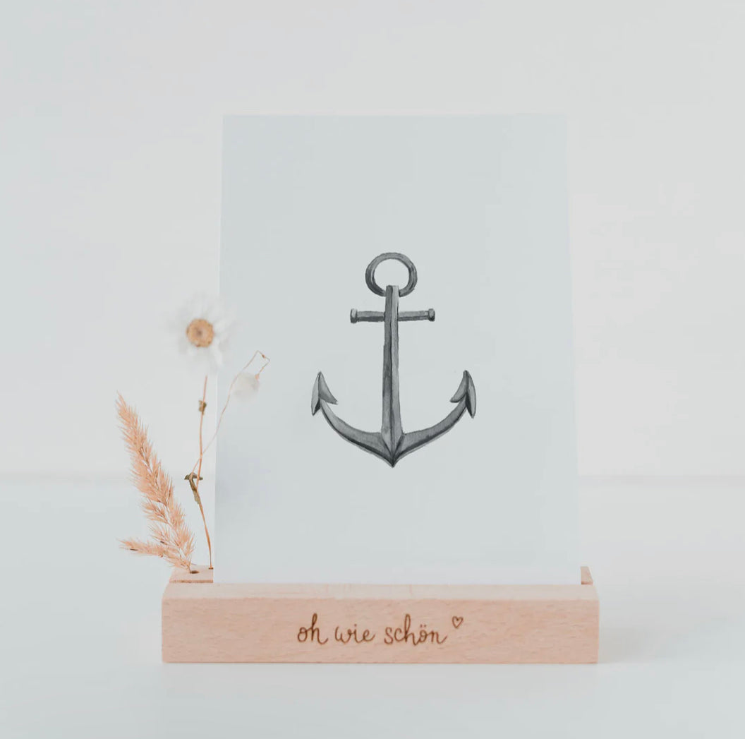 Postkarte - Anker