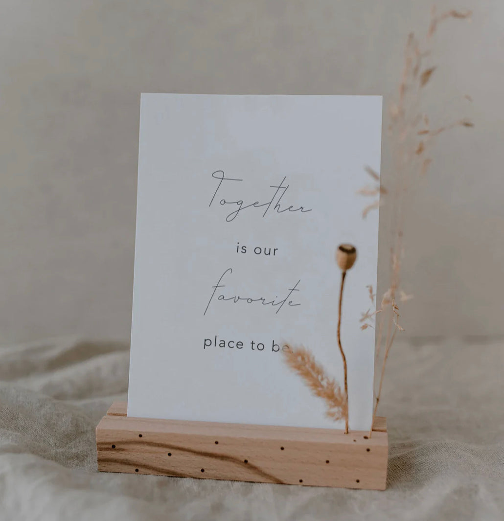 Postkarte - Together