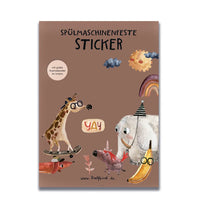 Laden Sie das Bild in den Galerie-Viewer, Spülmaschinenfeste Sticker &quot;Allerlei&quot;