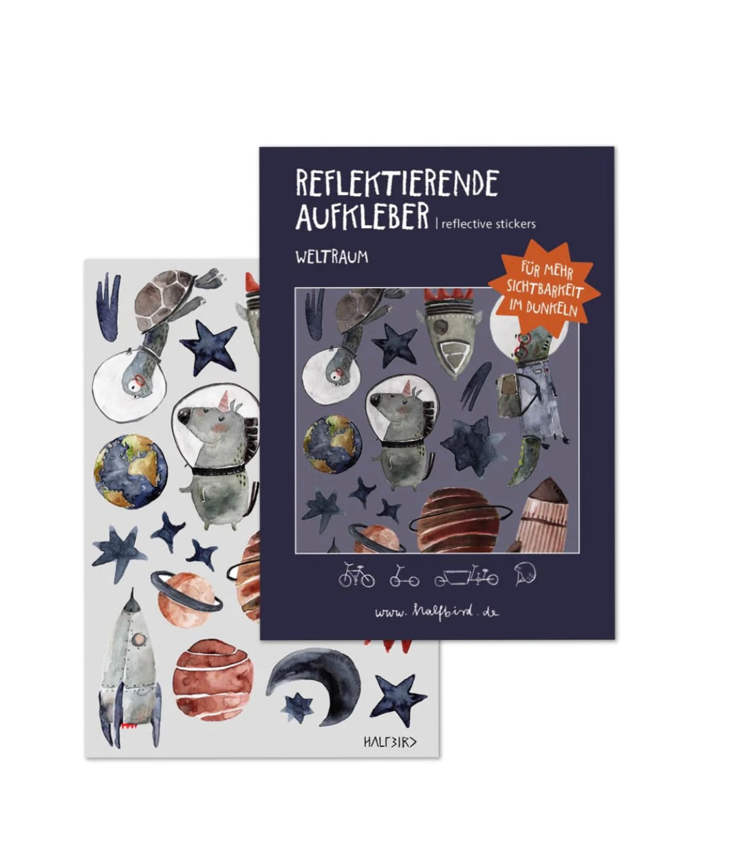Reflektierende Aufkleber 