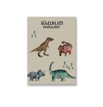 Laden Sie das Bild in den Galerie-Viewer, Bügelbilder SET &quot;Dinos&quot;