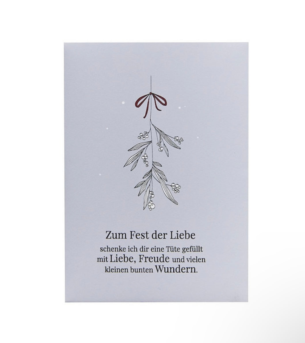 Blumengruss - Zum Fest der Liebe