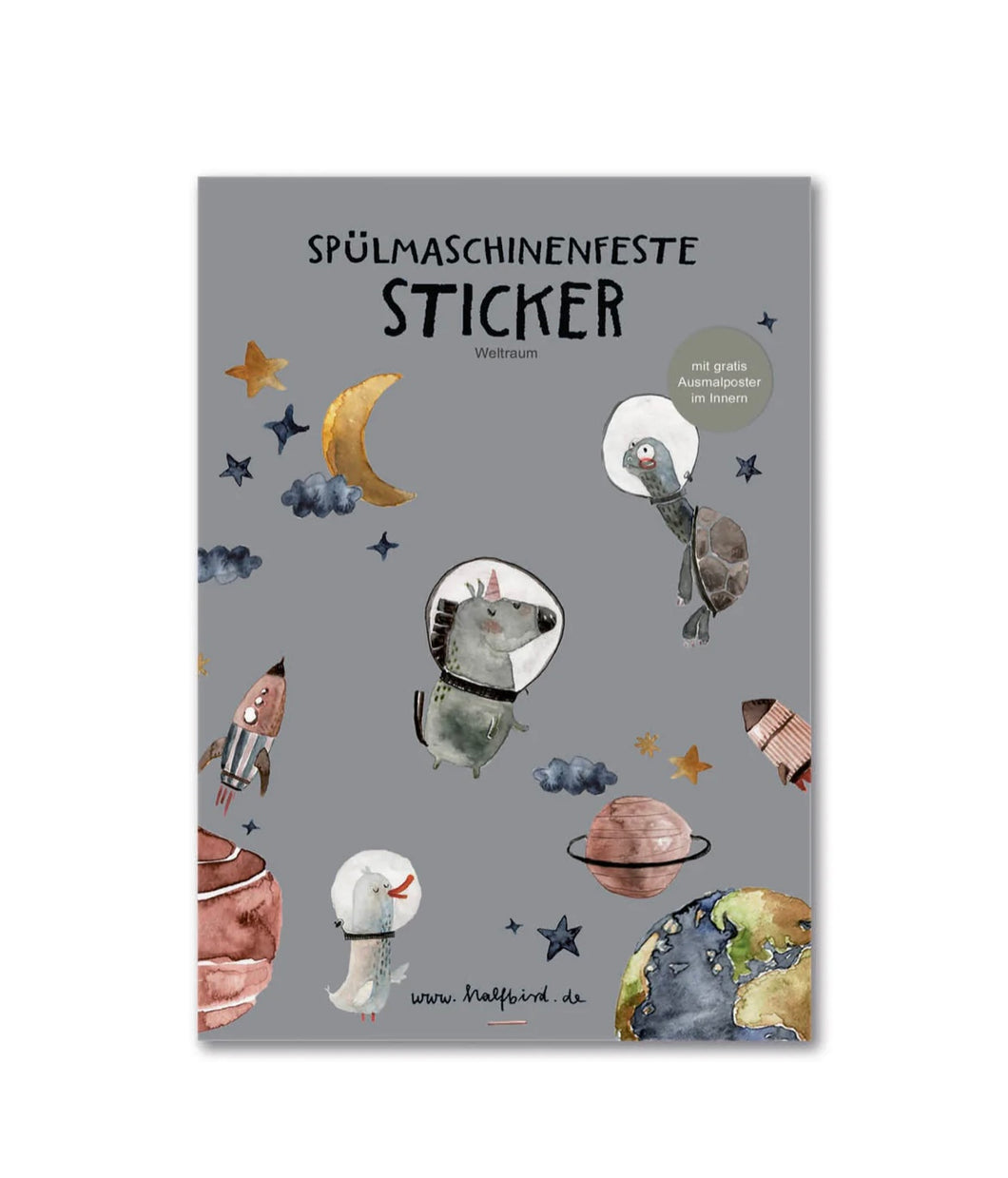 Spülmaschinenfeste Sticker 