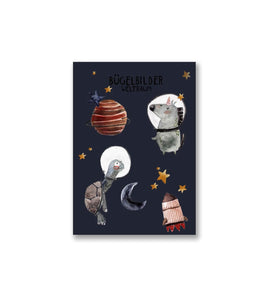Bügelbilder SET "Weltraum"