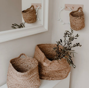 Aufbewahrungskorb aus Jute - klein