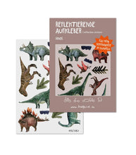 Laden Sie das Bild in den Galerie-Viewer, Reflektierende Aufkleber &quot;Dinos&quot;