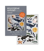 Laden Sie das Bild in den Galerie-Viewer, Reflektierende Aufkleber &quot;Meereswelt&quot;